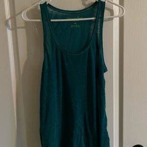 American Eagle Teal blue tank top